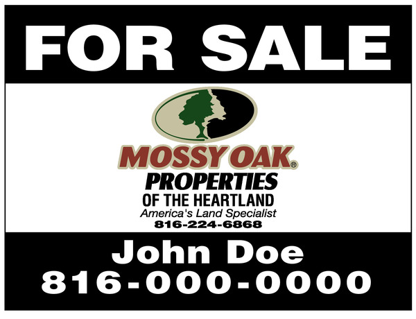 Agent Sign Panel, Corrugated 10mm, 18h x 24w, DF